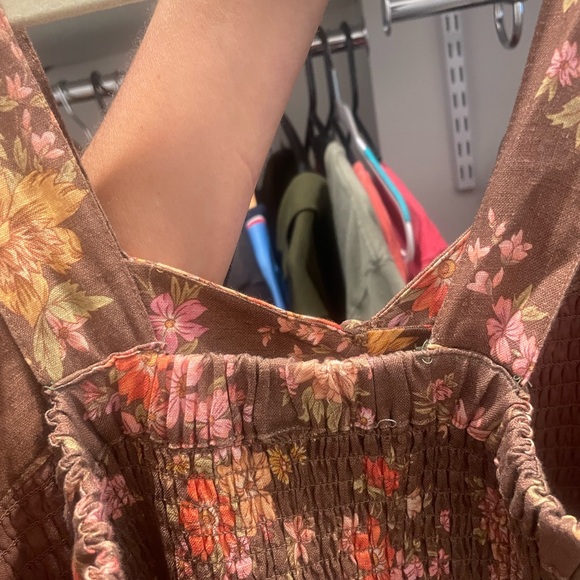 Spell & the Gypsy Collective Meadowland Linen Dress size XS EXCELLENT - Picture 12 of 15